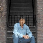 25-06-2004 Robert ten Brink in Amsterdam, on behalf of SBS Broadcasting. June 25, 2004.

[keywords]Posed, Smiling, Stairs[/keywords]